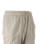 PANTALONE SARTORIALE LUNGO IN LINO